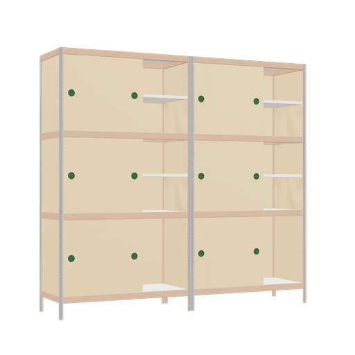 [f166413] Furniture (167x180x42 cm)