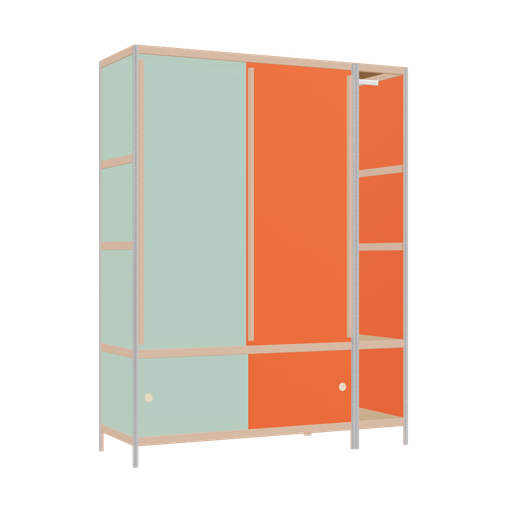 [f166421] Meubles (198x152x52 cm)