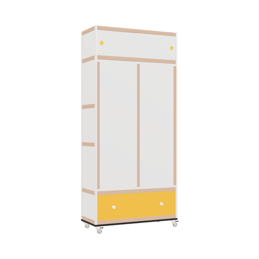 [400536072] Kleerkast (218x100x42 cm)