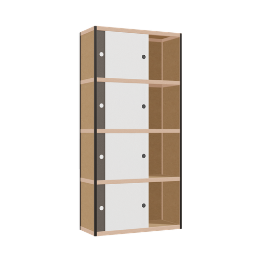 [400536096] Armoire (208x100x42 cm)
