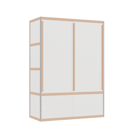 [400403577] Wardrobe (168x120x52 cm)