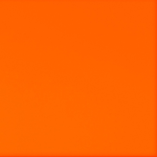 Dos en acrylique translucide Mandarine