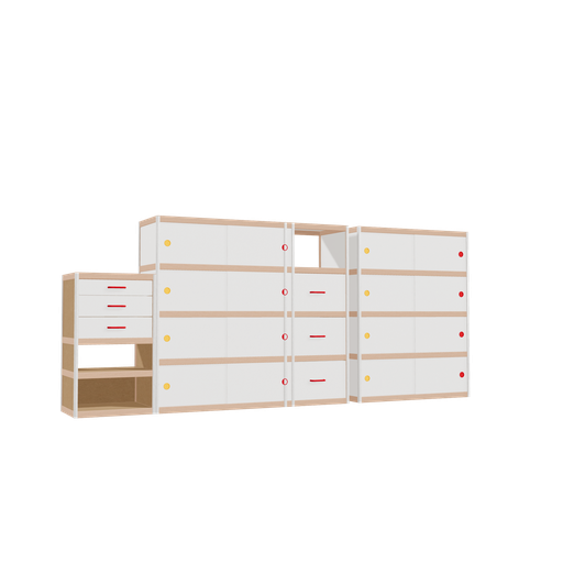 [f166477] Furniture (128x304x42 cm)