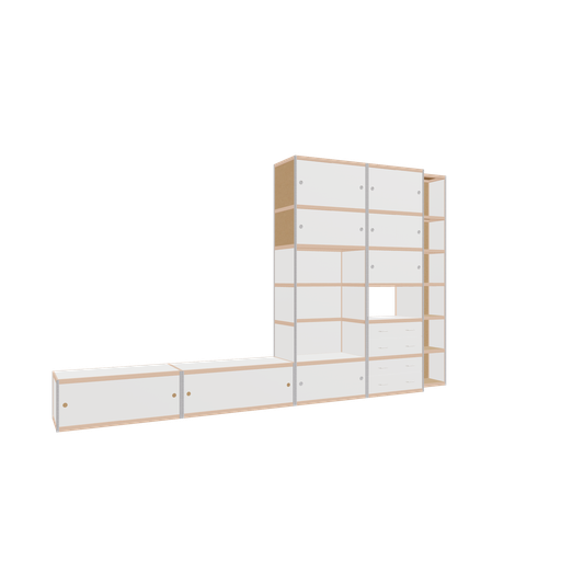 [f166480] Meubles (260x452x52 cm)