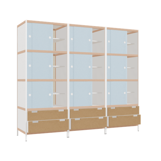 [f166484] Furniture (209x240x62 cm)