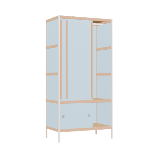 [400536268] Wardrobe (183x90x52 cm)