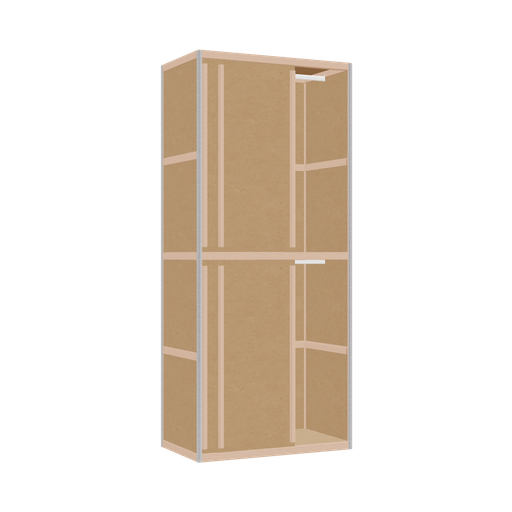 [400417593] Kleerkast (208x90x52 cm)