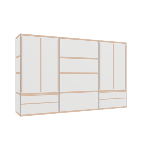 [f166510] Furniture (198x320x62 cm)