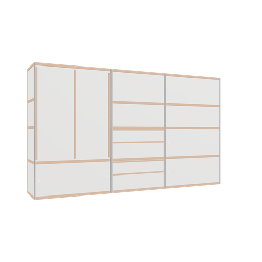 [f166511] Furniture (198x340x62 cm)