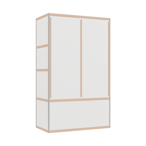 [400536320] Penderie (198x120x62 cm)