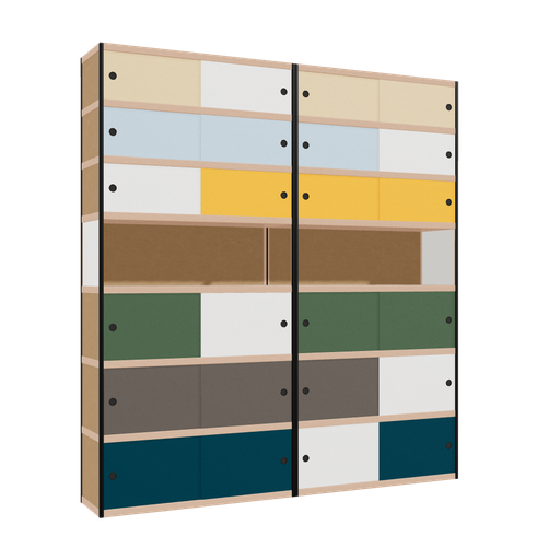 [f166543] Furniture (261x240x42 cm)