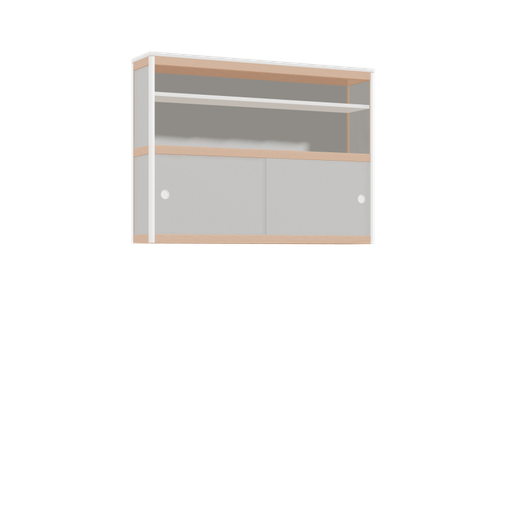 [400536417] Zwevende kast (87.8x120x25 cm)