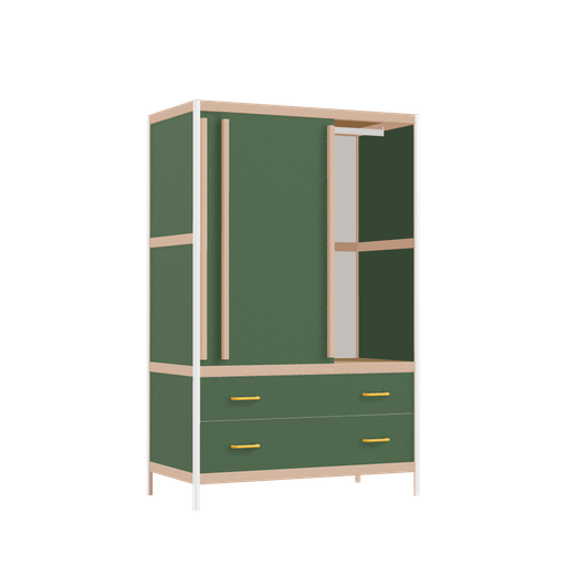 [400536419] Kleerkast (157x100x52 cm)