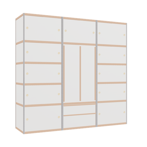 [f166560] Furniture (229x240x62 cm)