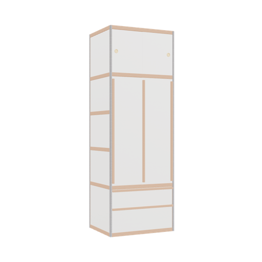 [400536426] Wardrobe (229x80x62 cm)