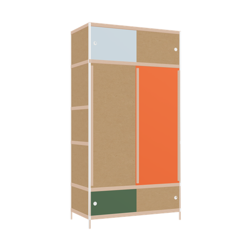 [400536449] Penderie (229x120x62 cm)