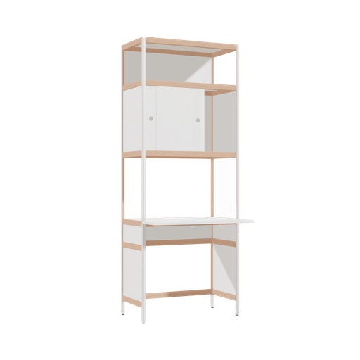 [400536467] Cantilevered desk (206.5x80x63.6 cm)