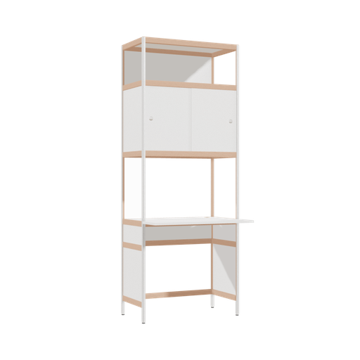 [400536468] Bureau débordant (206.5x80x63.6 cm)