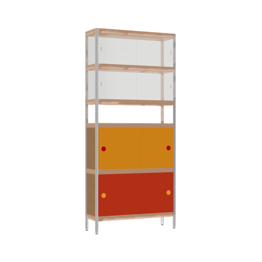 [400536473] Display cabinet (180x80x25 cm)