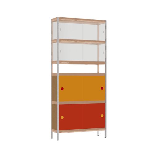 [400536474] Vitrine (176.5x80x25 cm)