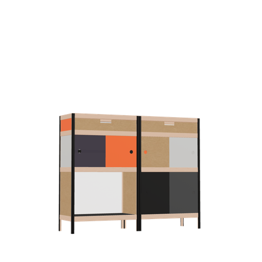 [f166591] Meubles (100x124x32 cm)