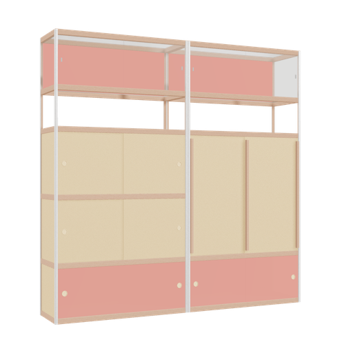 [f166602] Furniture (219x220x42 cm)