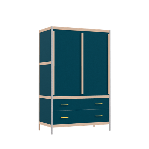 [400536548] Kleerkast (157x100x52 cm)