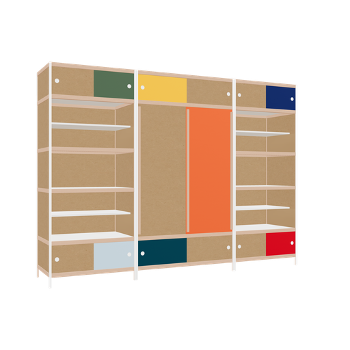 [f166606] Furniture (219x300x62 cm)