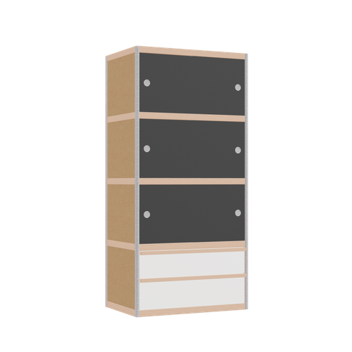 [400536608] Kast (168x80x52 cm)