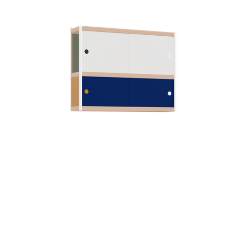 [400536609] Zwevende kast (76x100x25 cm)