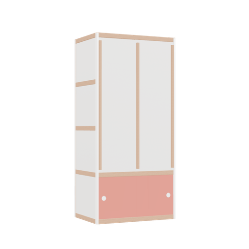 [400536634] Wardrobe (168x80x52 cm)