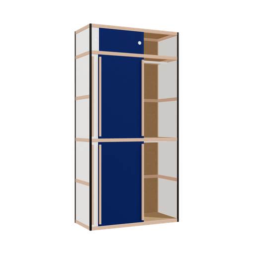 [400536636] Kleerkast (239x120x52 cm)