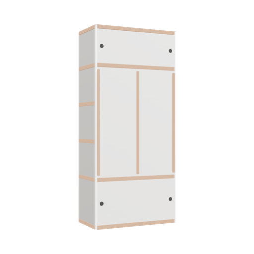 [400536643] Penderie (219x100x52 cm)