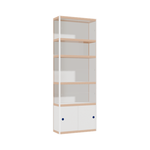 [400536667] Display cabinet (219x80x32 cm)