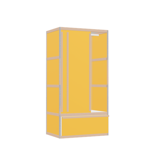 [400536671] Wardrobe (158x80x52 cm)