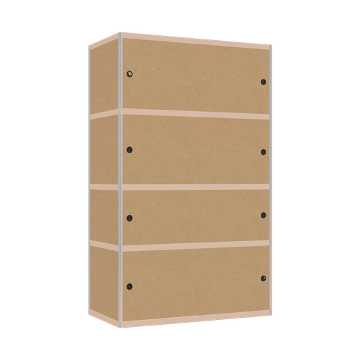 [400410176] Armoire (198x120x62 cm)