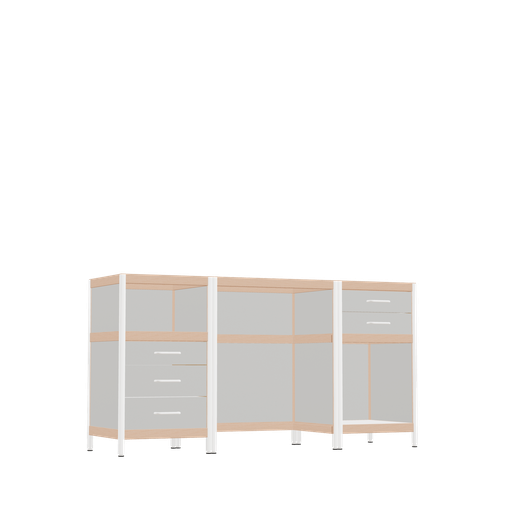 [f166657] Meubels (76x146x42 cm)