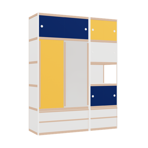 [f166660] Furniture (209x162x52 cm)