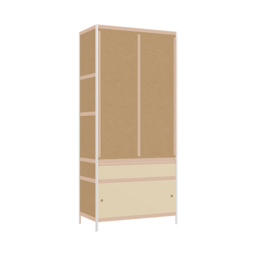 [400536702] Penderie (219x100x52 cm)