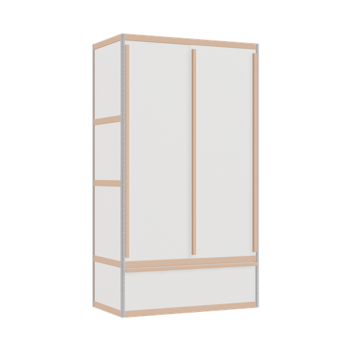 [400536798] Kleerkast (178x100x52 cm)