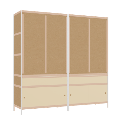 [f166710] Furniture (199x200x52 cm)