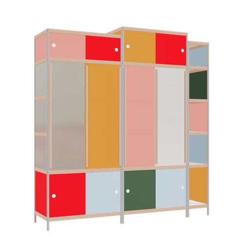 [f166743] Furniture (229x212x52 cm)