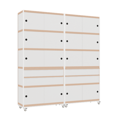 [f166745] Meubles (218x200x42 cm)