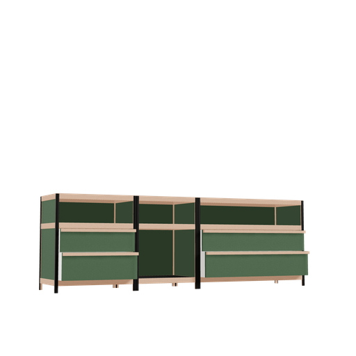 [f166747] Furniture (71x214x42 cm)