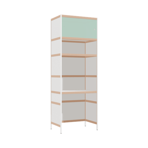 [400536940] Bureau intégré (221x80x52 cm)