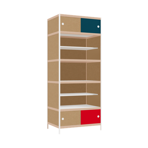 [400537001] Kast (219x90x62 cm)