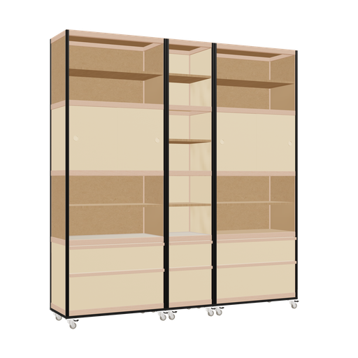 [f166778] Furniture (217x202x42 cm)