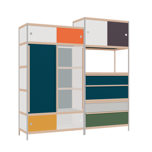 [f166786] Furniture (218x210x52 cm)