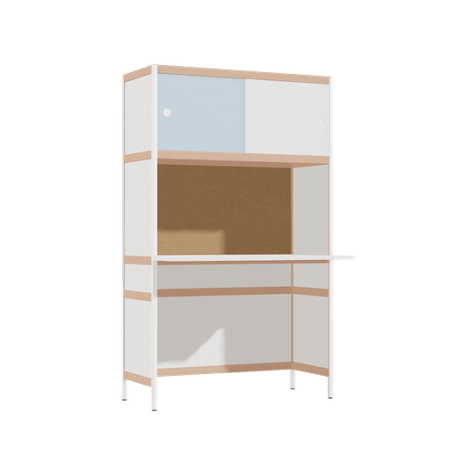 [400537046] Overhangend bureau (165.5x100x63.6 cm)