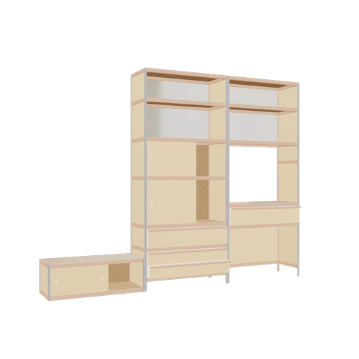 [f166789] Furniture (233x300x42 cm)